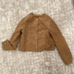 H&M Kids Tan Button-Up Blouse